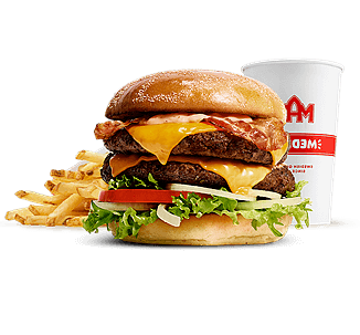 Menu Double Cheese & Bacon le iZi